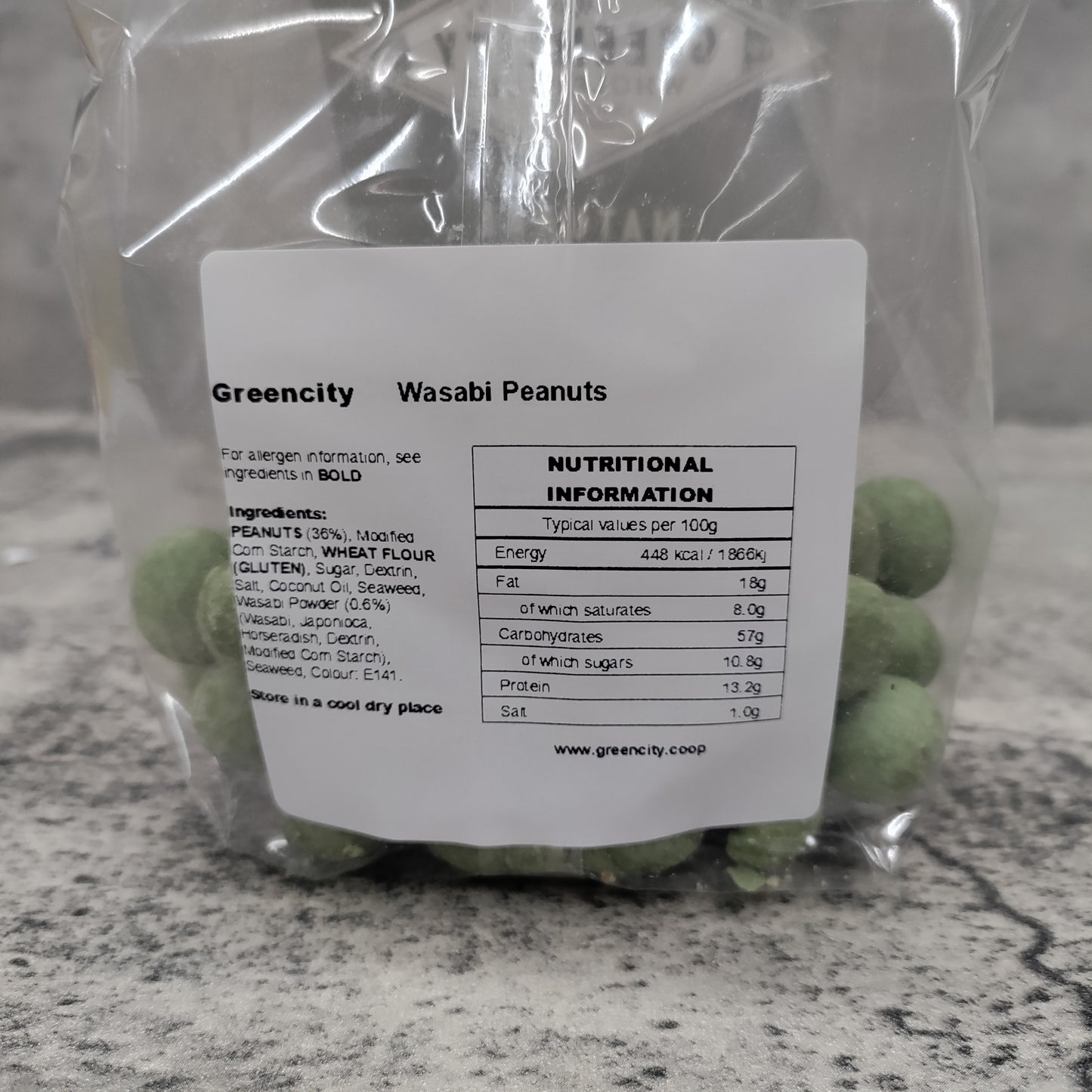 Wasabi Coated Peanuts