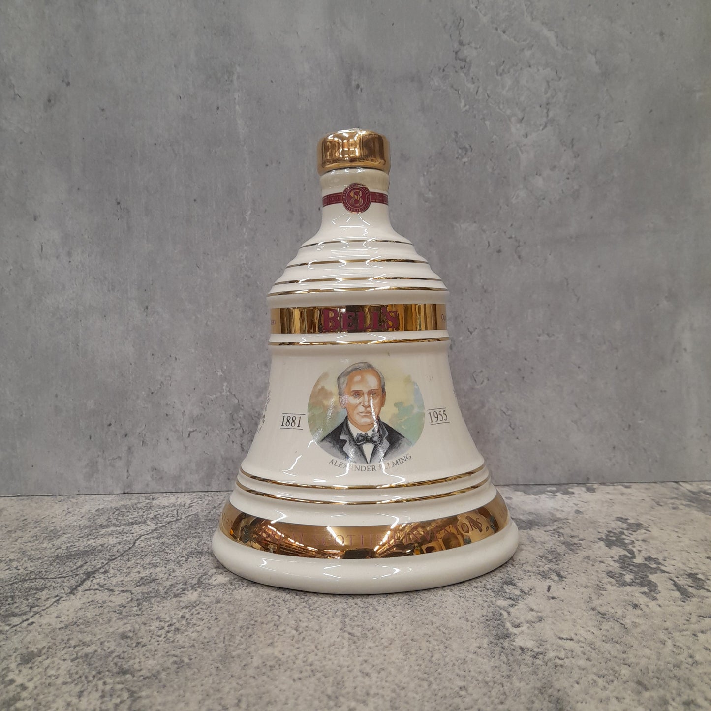 Bells Ceramic Decanter - Alexander Fleming