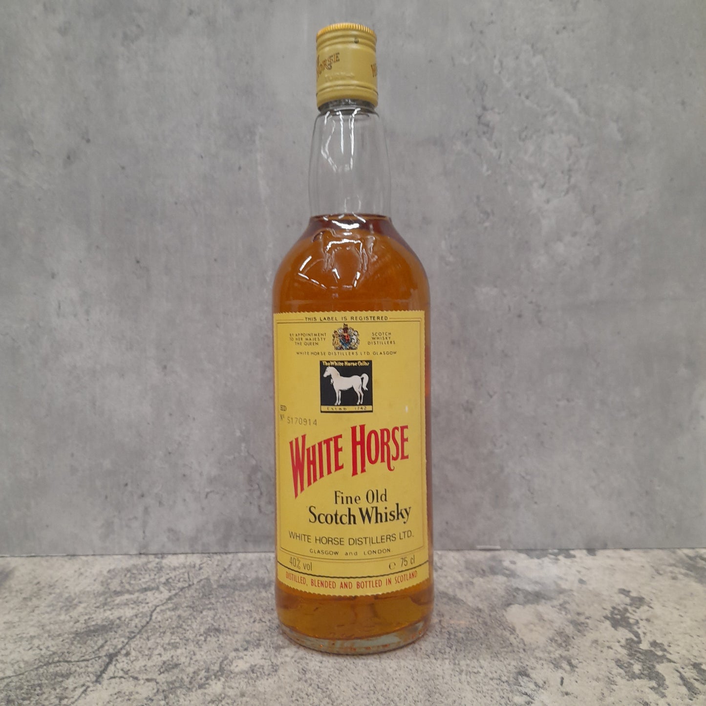 White Horse Blended Whisky - 1980's