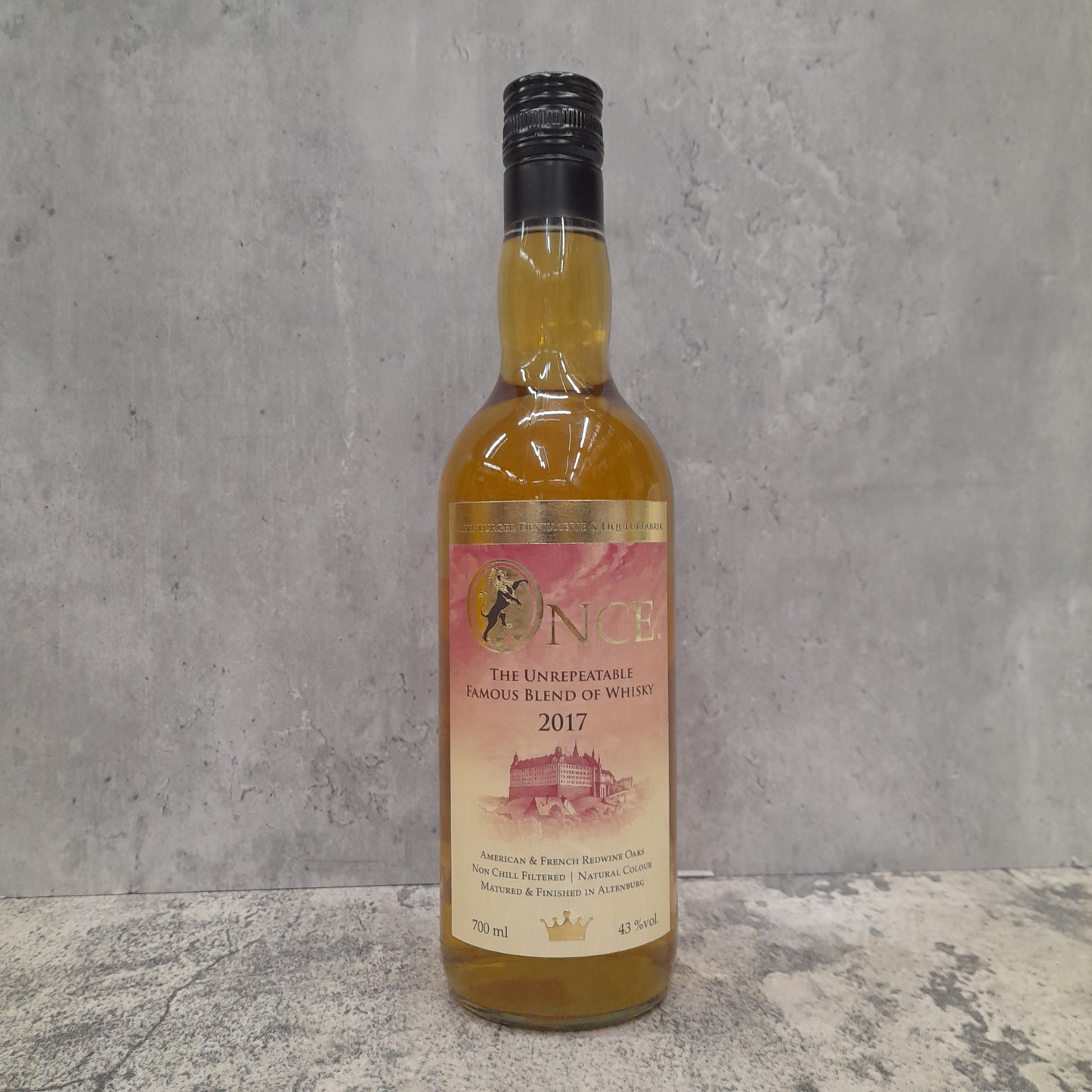 Once 2017 Blended Whisky - Altenburger Distillery