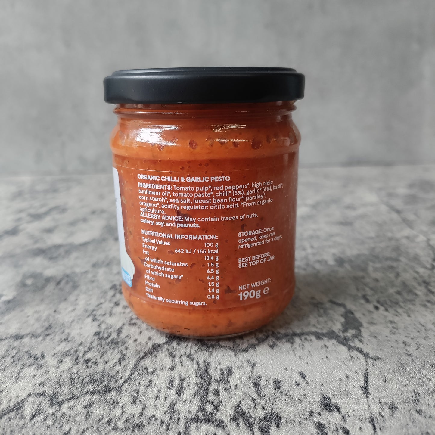 Mr Organic - Italian Organic Chilli and Garlic Pesto