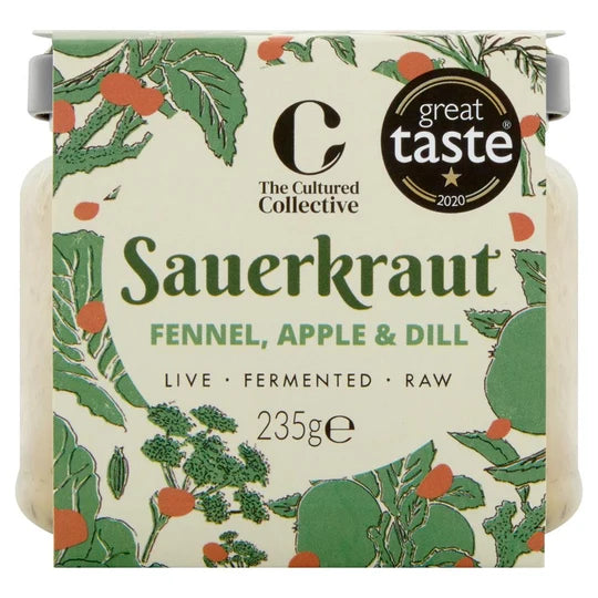 The Cultured Collective FennelApple & Dill Sauerkraut