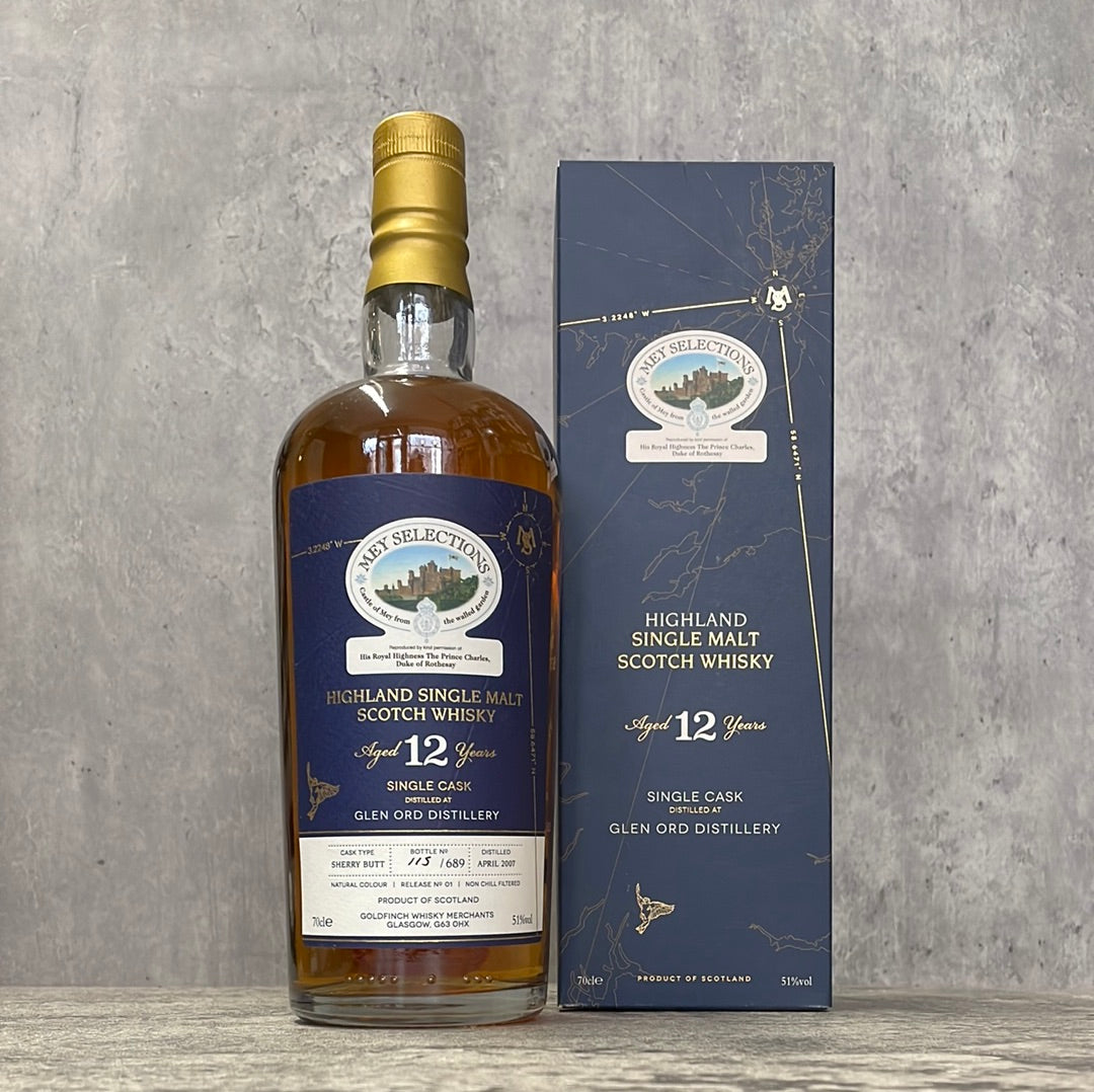 Glen Ord -12 - Goldfinch - The Mey Selections
