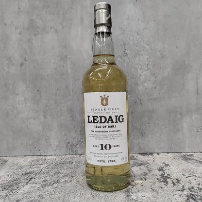 Ledaig 10 - Old Label No Box