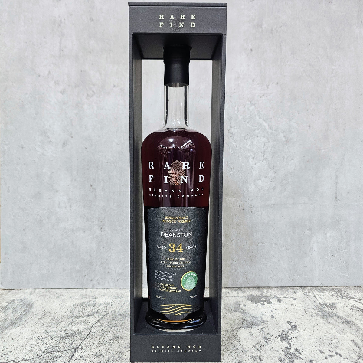 Deanston 34 year old- Rare Find Whisky