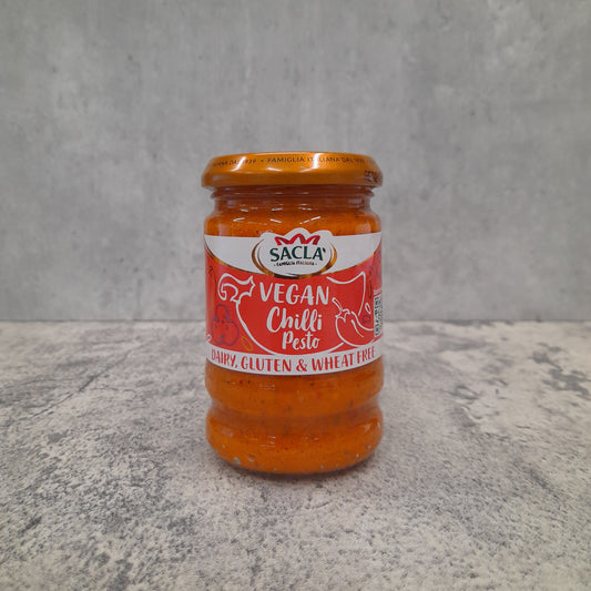 Sacla Dairy, Gluten & Wheat Free Chilli Pesto