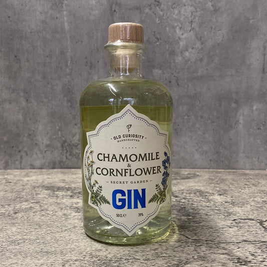 Old Curiosity Chamomile and Cornflower Gin