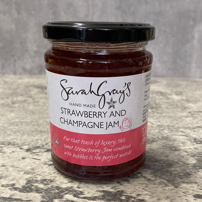 Sarah Gray’s - Strawberry and Champagne Jam - 330g
