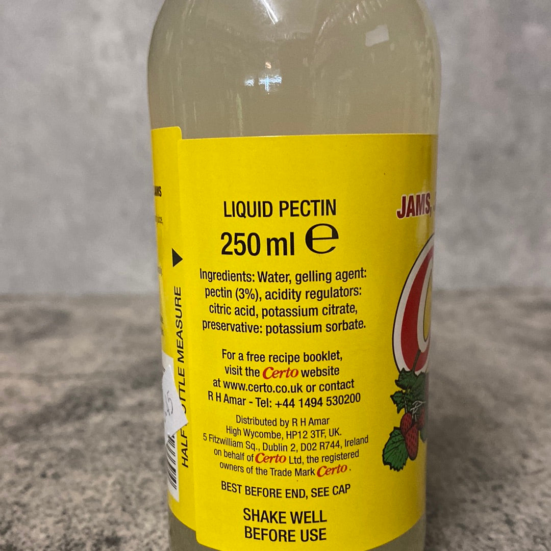 Certo - Liquid Pectin - 250ml