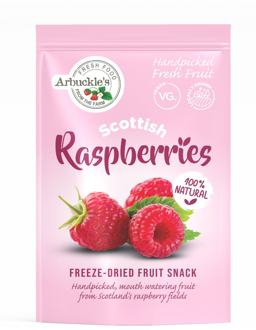 Freeze Dried Whole Raspberries Arbuckle's