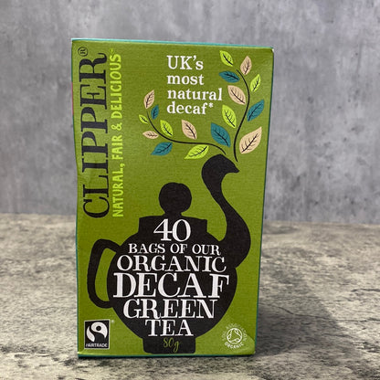 Clipper - Organic Decaf Green Tea