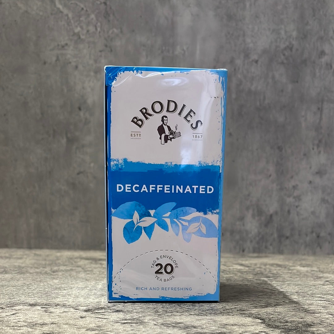 Brodies-Decaffeinated - 20 Tea Bags