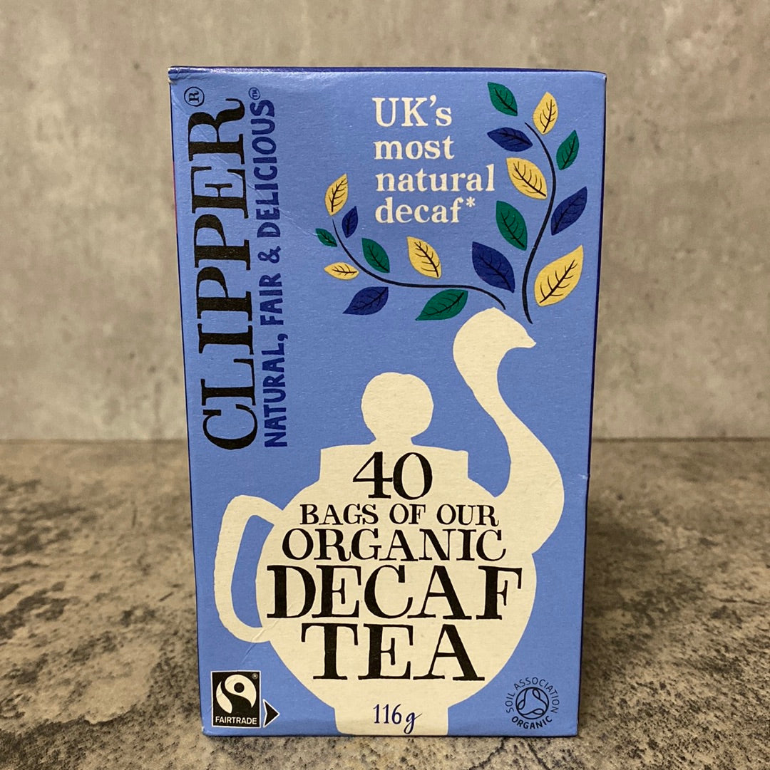 Clipper -Organic Decaf Tea Bags - 40