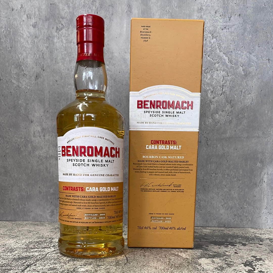 Benromach - Contrasts:Cara Gold Malt - Bourbon Cask Matured