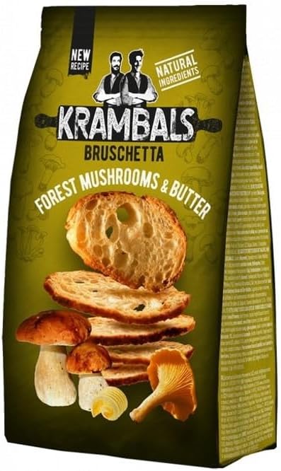 Krambals Forest Mushroom & Butter 70g