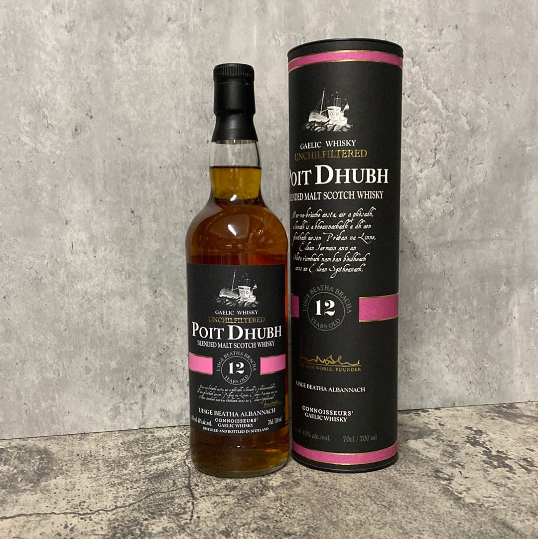 Poit Dhubh - 12  Year Old - Blended Whisky