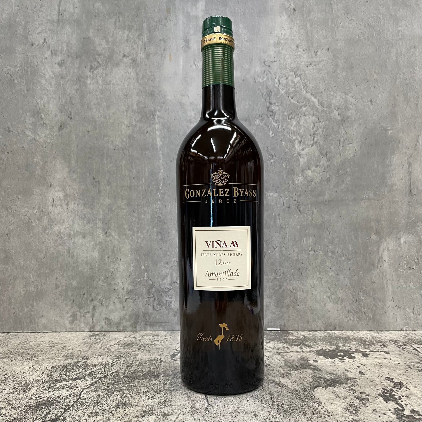 Gonzalez Byass  - Vina AB - Amontillado Sherry - 12 Years Old