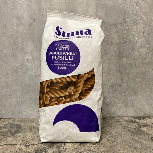 Suma - Organic Wholewheat Fusili 500g