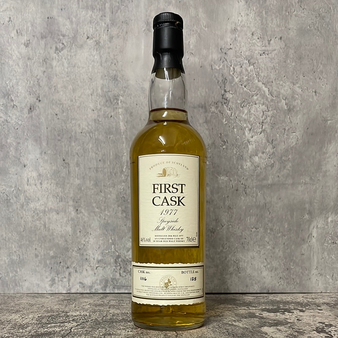 Dallas Dhu 20 Years Old - 1977 - First Cask