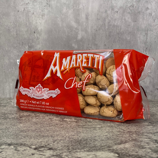 Guiletta & Romeo - Amaretti - Apricot Kernels Flavoured Crunchy Cookies (200g)