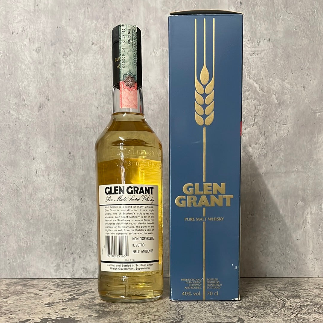 Glen Grant 5 Years Old - 1986