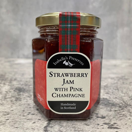 Isabella's Preserves - Strawberry Jam with Pink Champagne