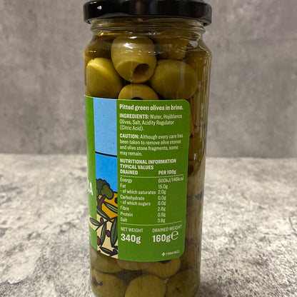 Cypressa - Green Pitted Hojiblanca Olives