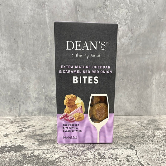 Dean’s Extra Mature Cheddar & Caramelised Red Onion Bites