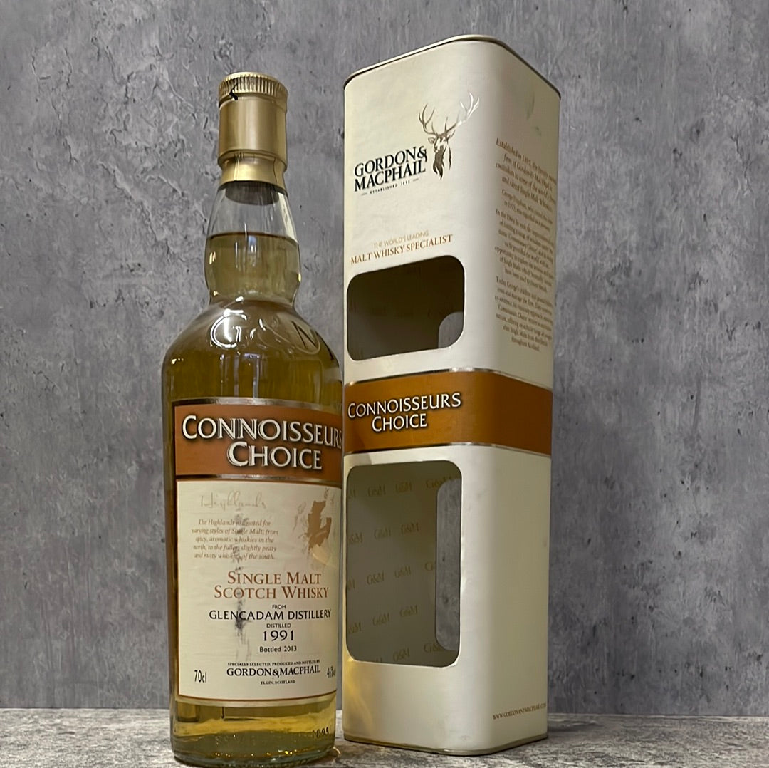 Glencadam 22 Year Old - 1991 -Connoisseurs Choice