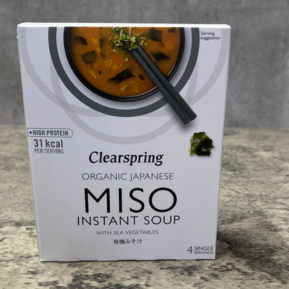 Clearspring - Organic Japanese - Miso Soup - 40g