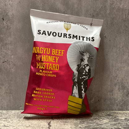Savoursmiths - Wagyu Beef and Honey Mustard Crisps