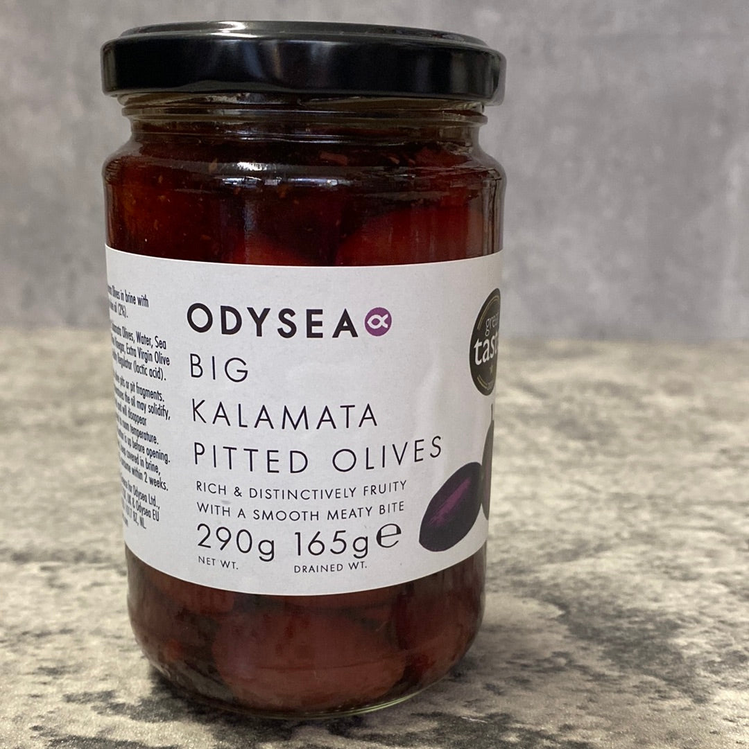 Odysea - Big Kalamata Pitted Olives - 290ml