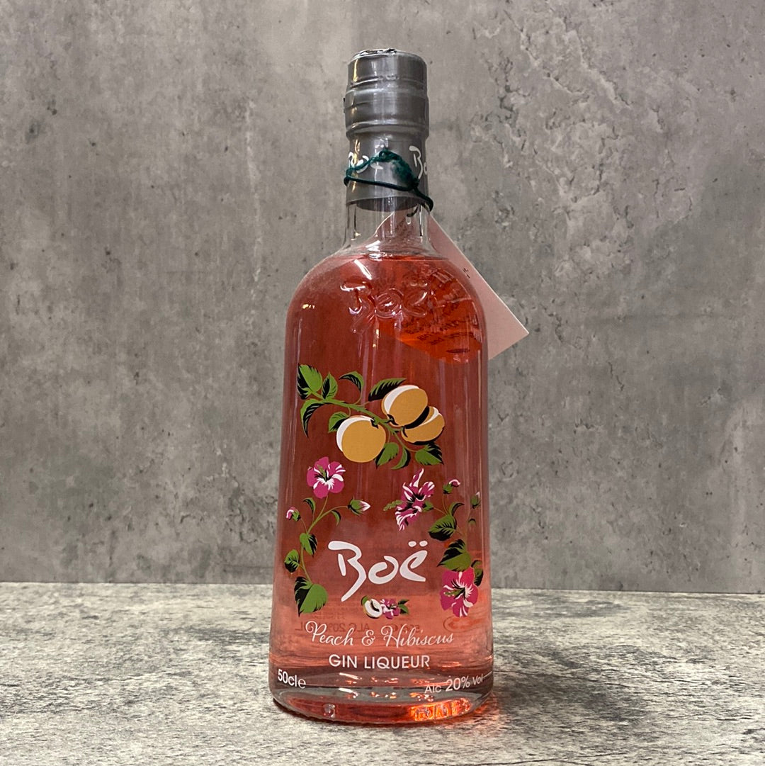 Boë Peach and Hibiscus Gin Liqueur