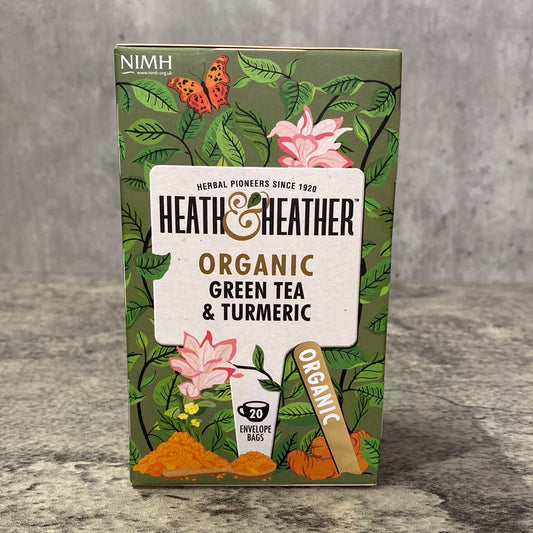 Heath and Heather - Organic Green Tea and Turmeric