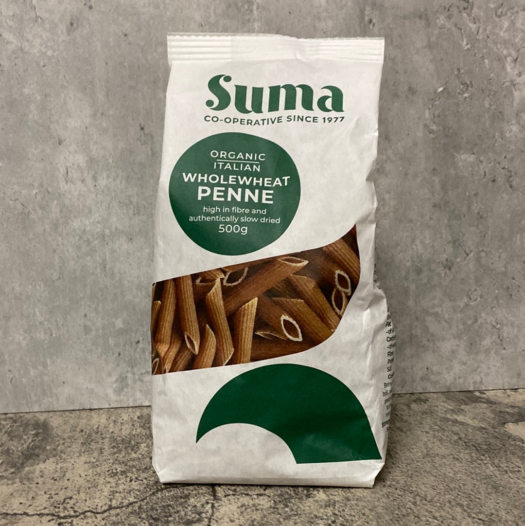 Suma - Organic Wholewheat Penne -  500g