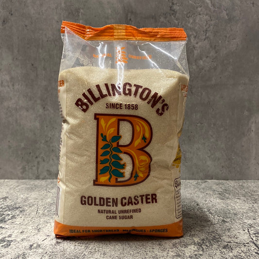 Billington's - Natural Unrefined Golden Caster Sugar - 1kg