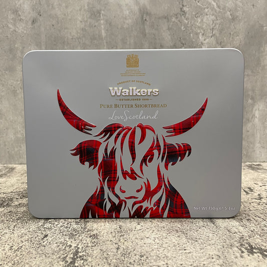 Walkers - Pure Butter Shortbread Tin - 150g