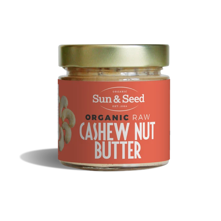 Sun & Seed Organic Raw Cashew Nut Butter - 200g