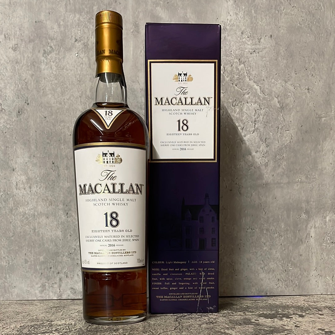 Macallan 18 year Old - 2016