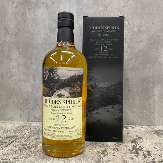 Glen Spey - 12 Years Old - Hidden Spirits