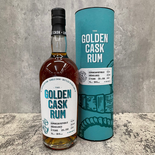 Dominican Republic - 12 Years Old - The Golden Cask