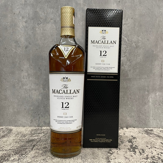 Macallan 12 Year Old Sherry Cask