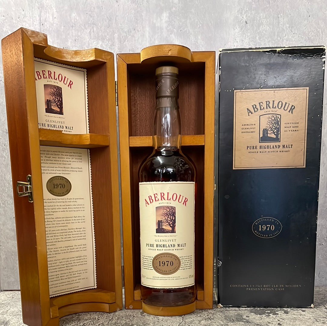 Aberlour 21 Year Old - 1970