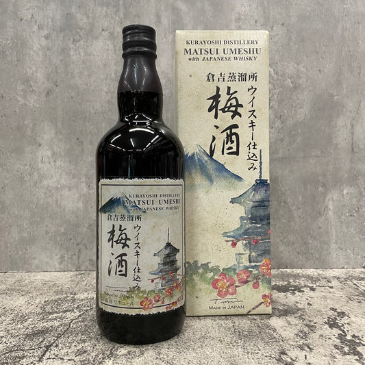 Matsui Umeshu With Japanese Whisky