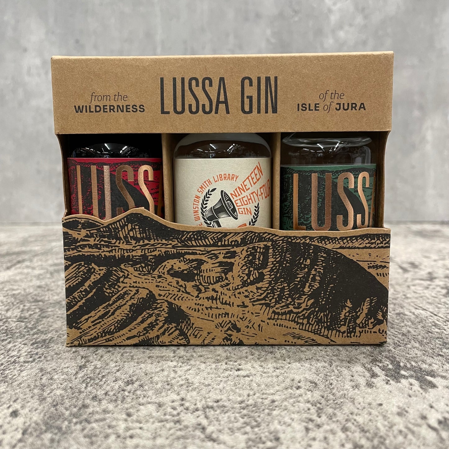 Lussa Gin - Miniature Pack - 3 x 5cl