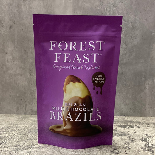 Forest Feast - Belgian Milk Chocolate Brazils - 120g
