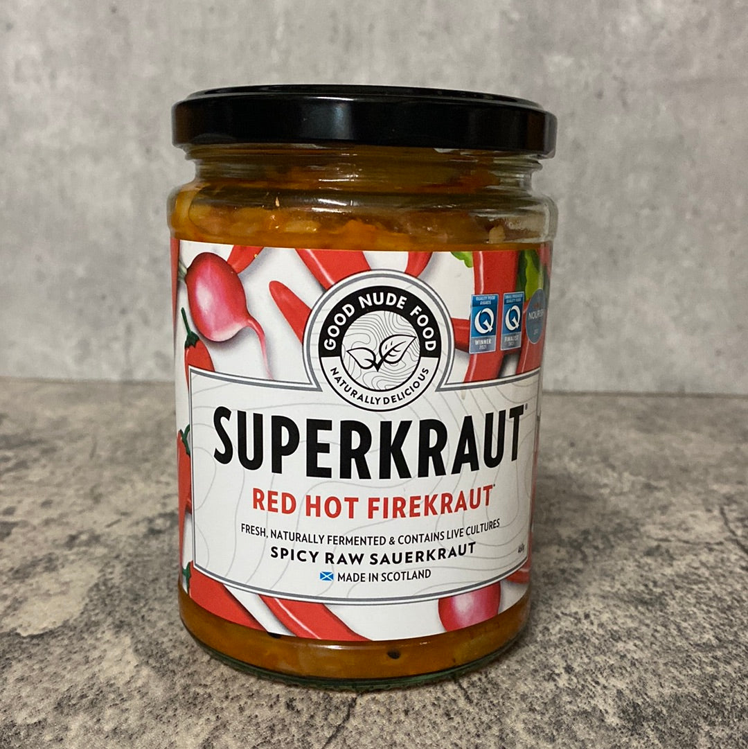 Superkraut - Sauerkraut - Red Hot Firekraut 460g