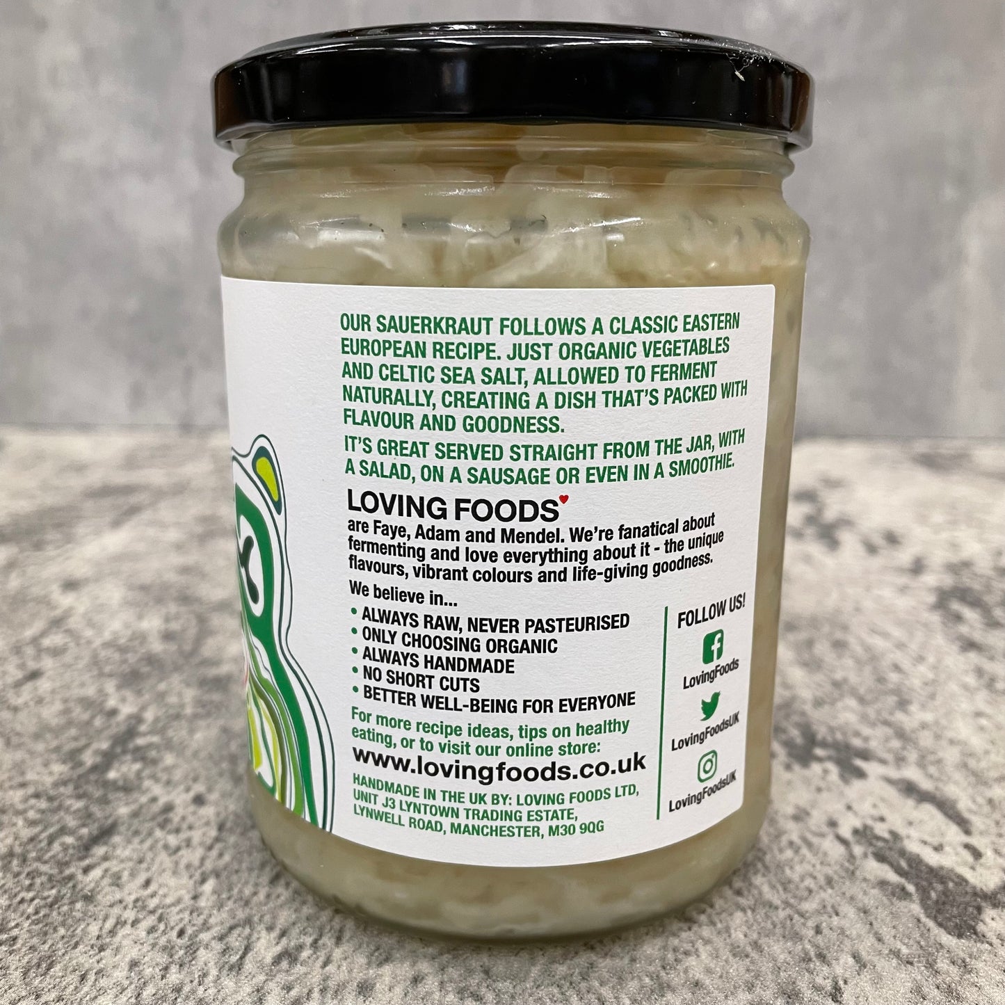 Loving Foods Fermented Sauerkraut