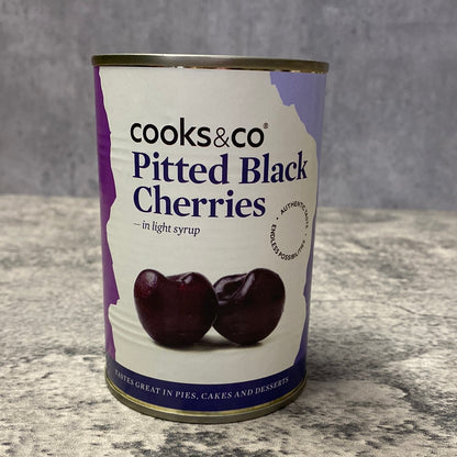 Cooks&Co - Pitted Black Cherries - 425g