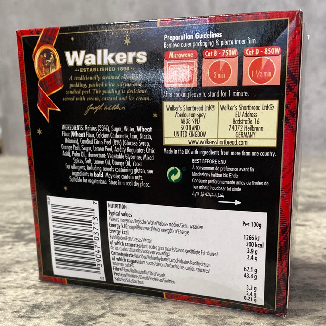 Walkers - Rich Fruit Pudding